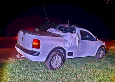 Homem morre atropelado em rodovia junto com cachorro de estimação em MS