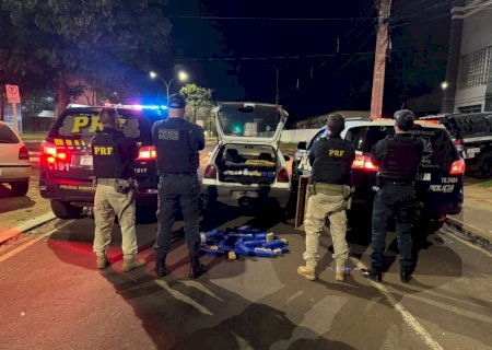 NOVA ANDRADINA: Após fuga, jovem é preso com quase 290 kg de drogas