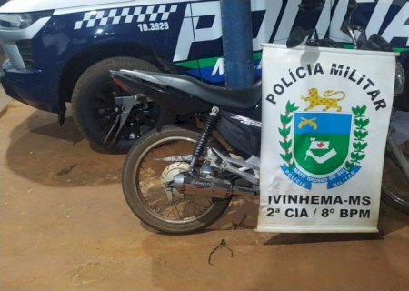 IVINHEMA: Motociclista se envolve em acidente e é flagrado com CNH vencida e suspensa