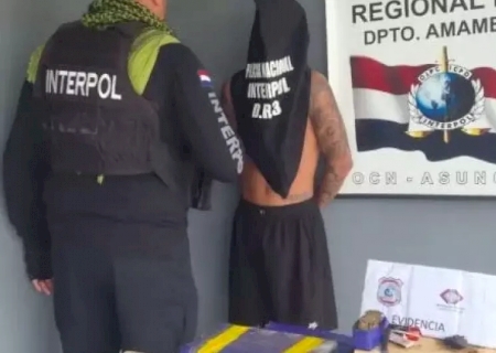 Brasileiro do CV é preso com tabletes de maconha no Paraguai