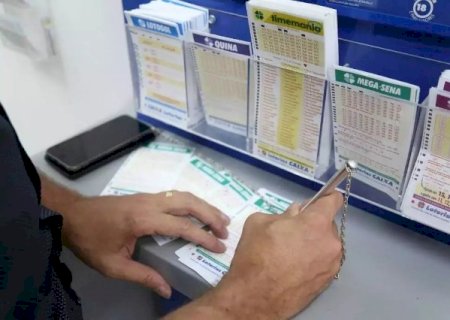 Aposta de MS acerta 5 números e fatura R$ 45,9 mil na Mega-Sena