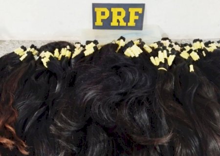 Polícia apreende em MS carga de cabelo humano que seria levada até SP