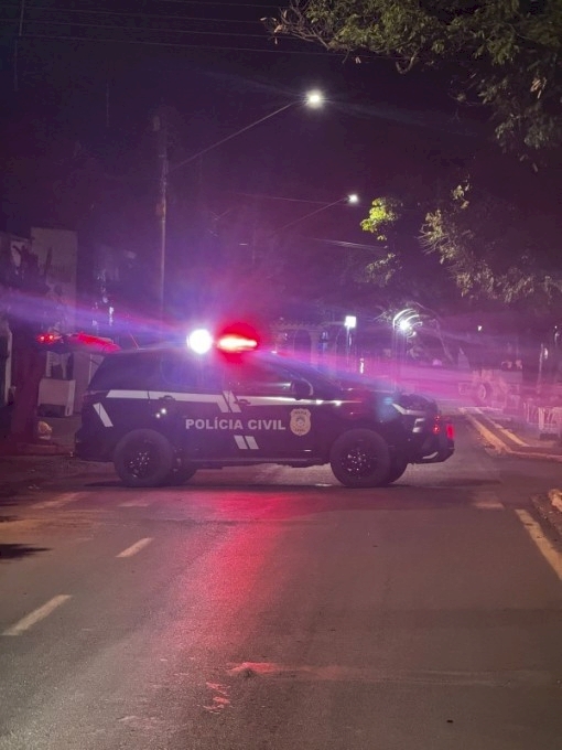 Homem é morto a tiros e suspeito é preso após perseguição em Anaurilândia
