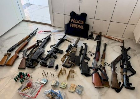 PF encontra arsenal e 23 trabalhadores em condições análogas à escravidão em fazenda