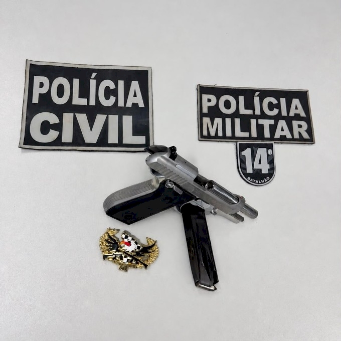 DEODÁPOLIS: Polícia Civil e Polícia Militar prendem ex-presidiário por porte ilegal de arma de fogo e pesca ilegal em Lagoa Bonita