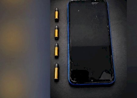 VICENTINA: Homem é preso com quatro munições calibre .22 durante abordagem