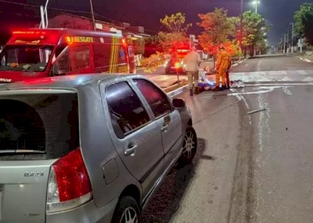 Mulher cai, é atropelada por motorista embriagada e morre em MS