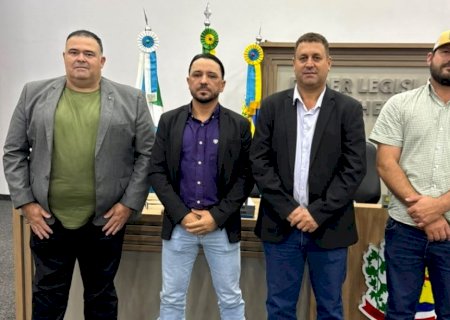IVINHEMA: Bira é reeleito presidente da Câmara para o biênio 2027/2028
